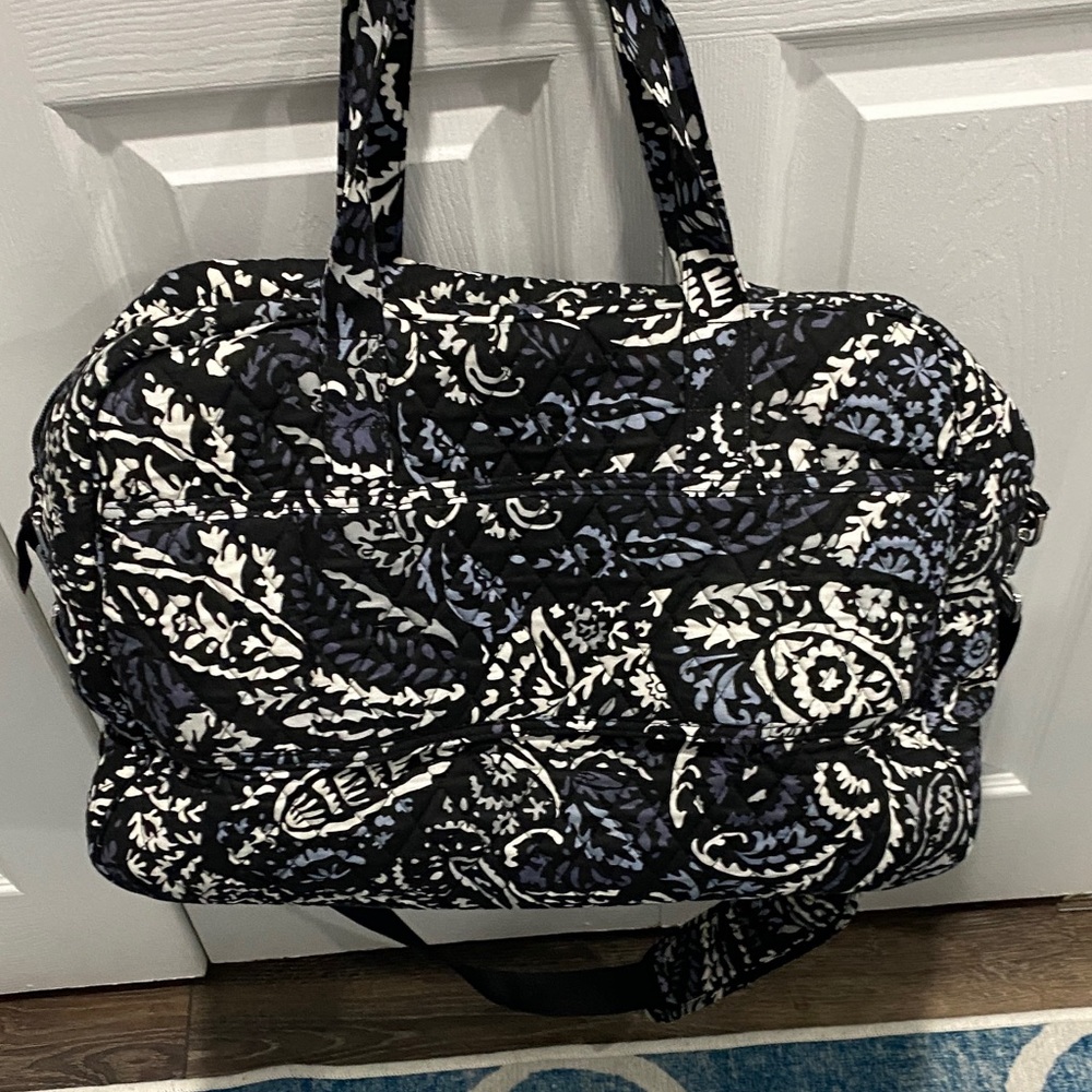 Source Unknown Black and White Travel Bag - Picture 2 of 4